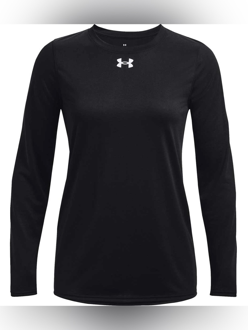 Under Armour Women's Tech Team Long Sleeve Shirt Black Size Medium